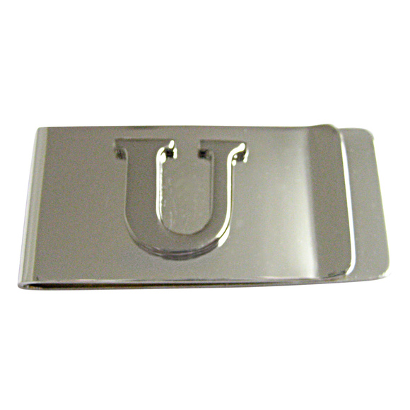 U  Letter U Monogram Money Clip